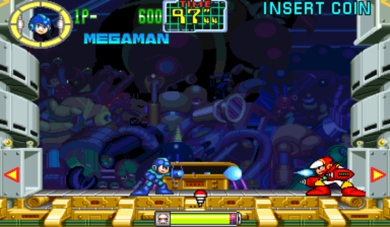 A Mega Man: The Power Battle (CPS1sia 951006) Screenshot 1